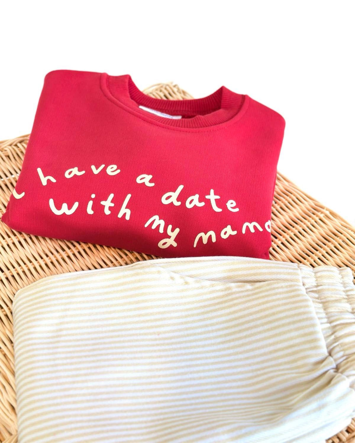 Kırmızı Mama Date Takım — 2